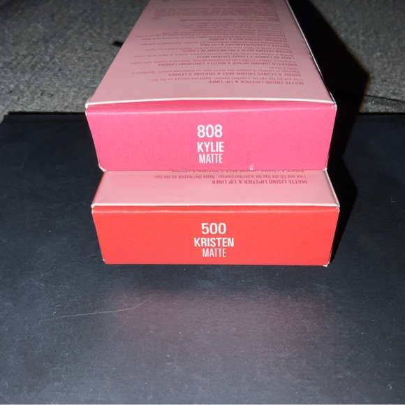 Kylie Cosmetics Matte Lip Kit - 500 Kristen For Women 2 Pc  2 !! KYLIE LIP KITS #808 KYLIE #500 KRISTEN